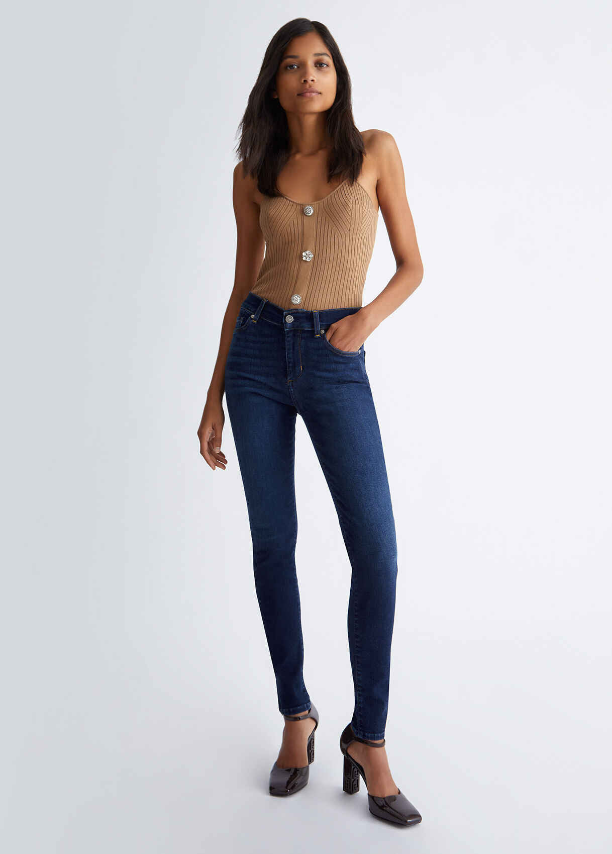 Women's Jean-Netics Pull-On Skinny Jeans | Duluth Trading Company